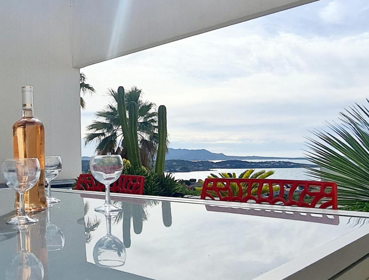 Magnifique Appartement Vue Mer - Grande Terrasse Et Piscine Bandol Exterior photo