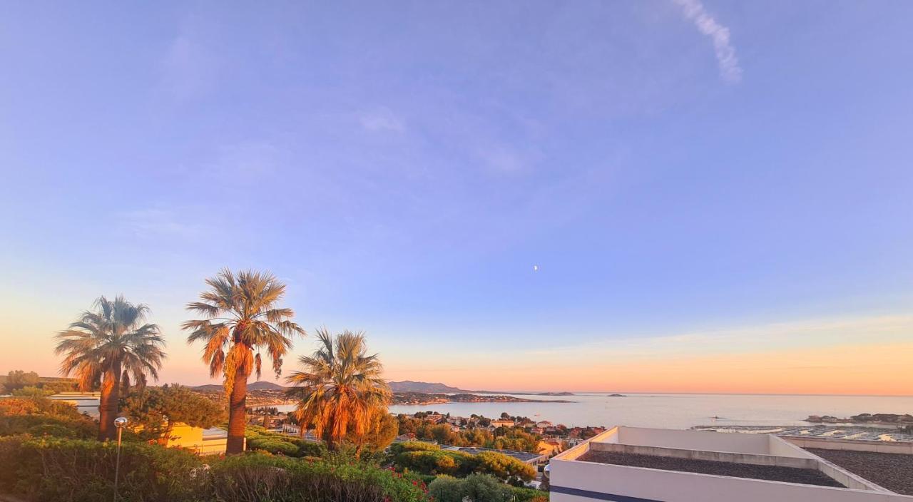 Magnifique Appartement Vue Mer - Grande Terrasse Et Piscine Bandol Exterior photo